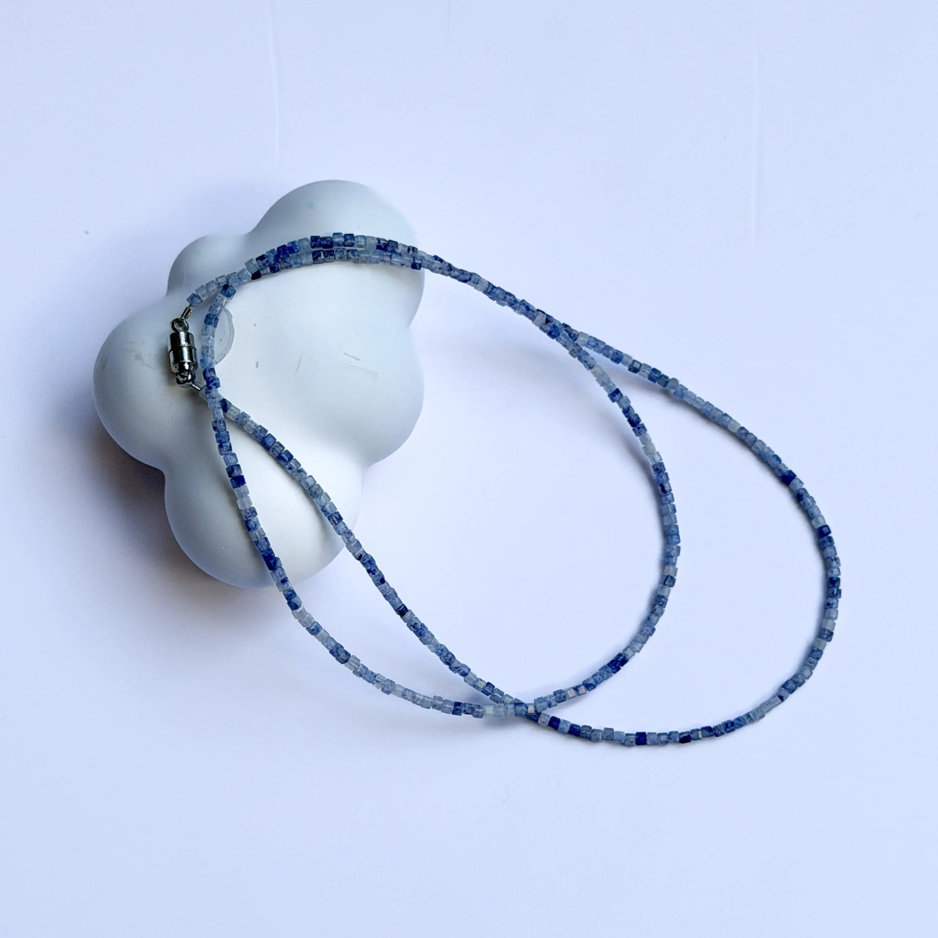 Indigo Calm - Sodalite Japanese Minimalist Necklace